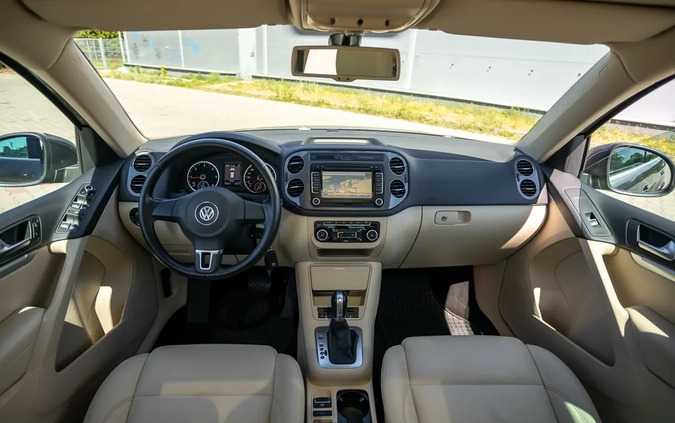 Volkswagen Tiguan cena 66900 przebieg: 186000, rok produkcji 2014 z Borne Sulinowo małe 326